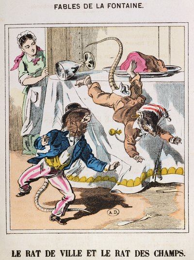 The Town Mouse and the Country Mouse, from 