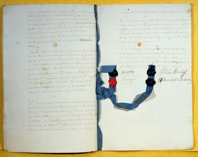 The Treaty of Utrecht, 11th April 1713 by French School
