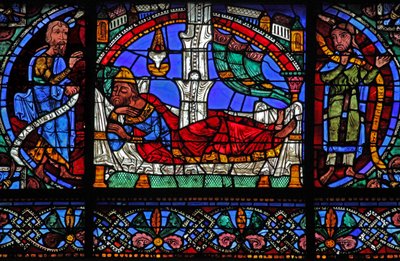 The Tree of Jesse: Nahum, Jesse, Hosea by French School