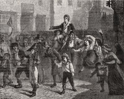 The Triumph of Marat, 24 April 1793, from 