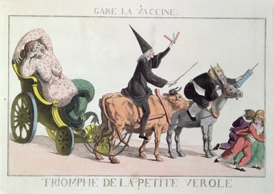 The Triumph of Smallpox, c.1804 by French School