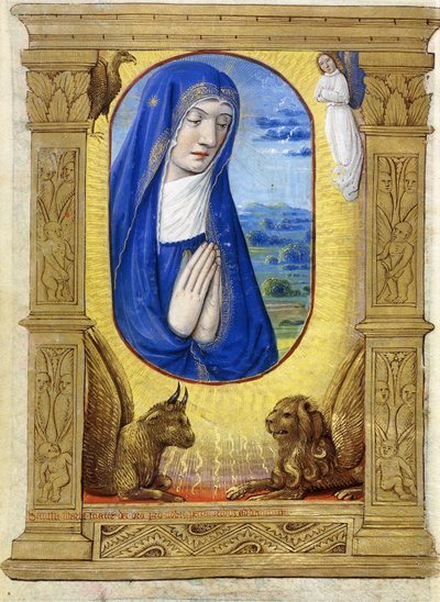 The Virgin Praying, c.1500 by French School