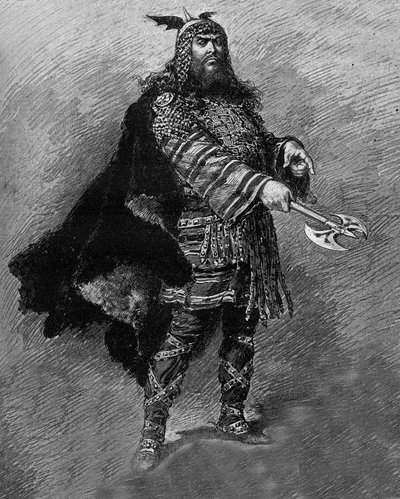 The actor Dumaine in the role of 