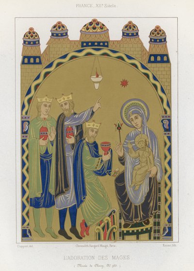 The Adoration of the Magi by French School
