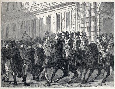 The army dispersed the deputies during the coup d