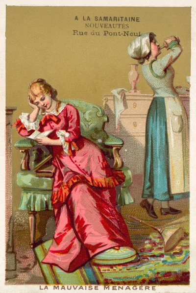 The Bad Housekeeper by French School