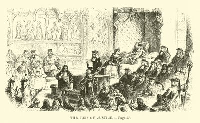 The Bed of Justice by French School