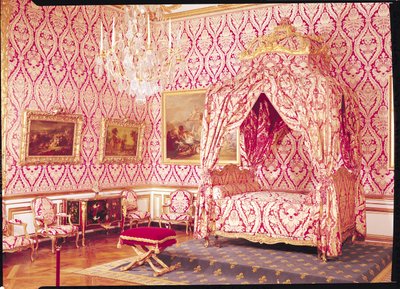 The Bedroom of the Dauphin with the Bed of Madame de Seran, Louis XV Style by French School