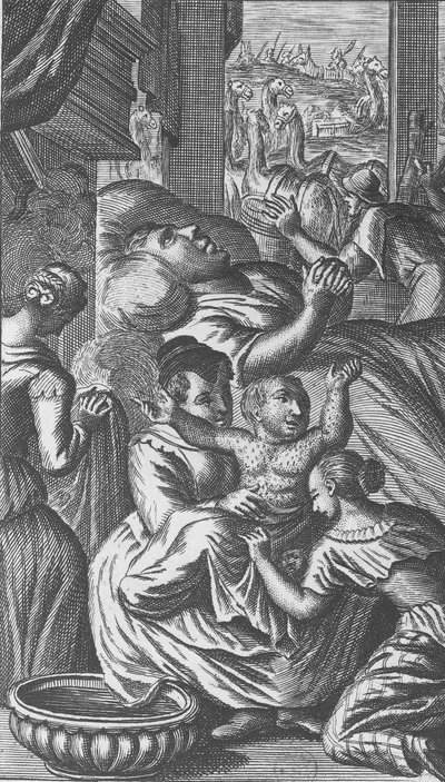 The birth of Pantagruel, illustration from 
