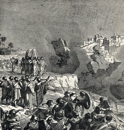 The Capture of Jericho by French School