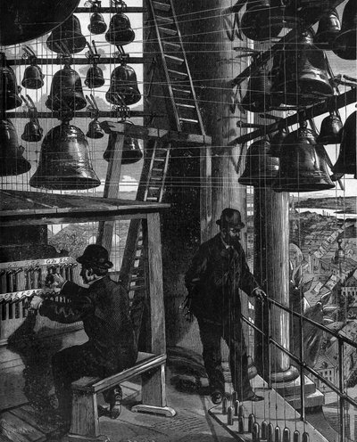 The Carillon of Potsdam in Germany (19th century) by French School