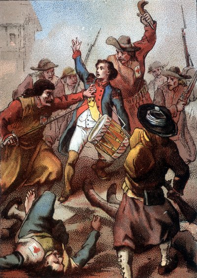 The death of Joseph Barra or Bara (1779 - 1793) by French School