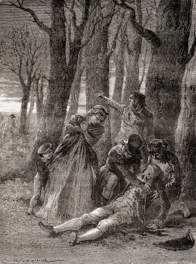 The Death of Philippe Lebon in the Champs-Élysées, from 