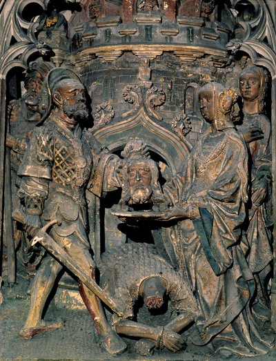 The death of Saint John the Baptist by French School
