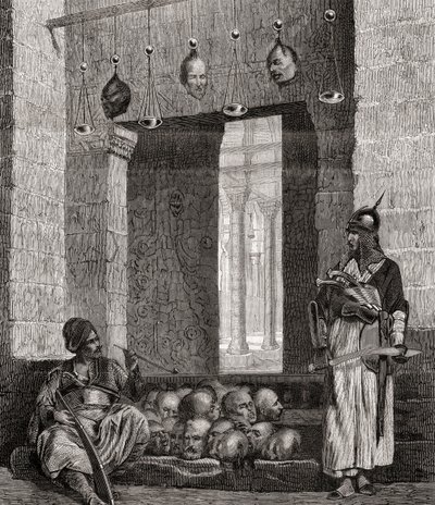 The Doorway to the Mosque El Assaneyn in Cairo, Egypt, from 