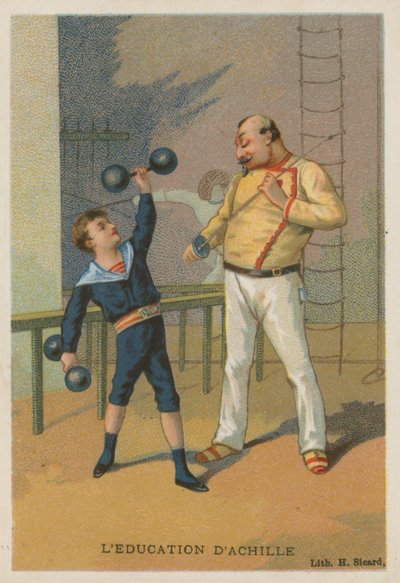 The Education of Achilles by French School