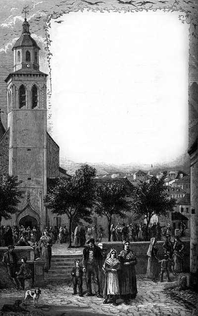 The family of Bernadette Soubirous (1844-1879) in Lourdes, Hautes Pyrenees (65) by French School