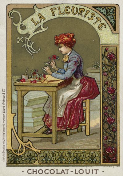 The Florist by French School