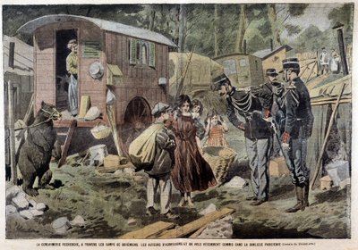 The gendarmerie seeks, through the gypsy camps, the perpetrators of recent attacks and robberies committed in the Parisian suburb - in 