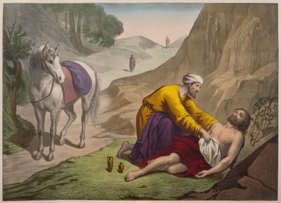 The Good Samaritan by French School
