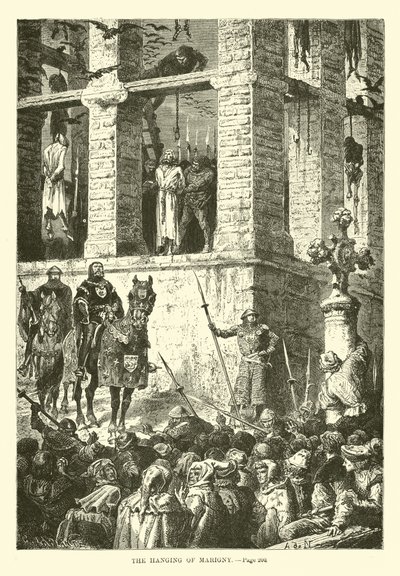 The Hanging of Marigny by French School