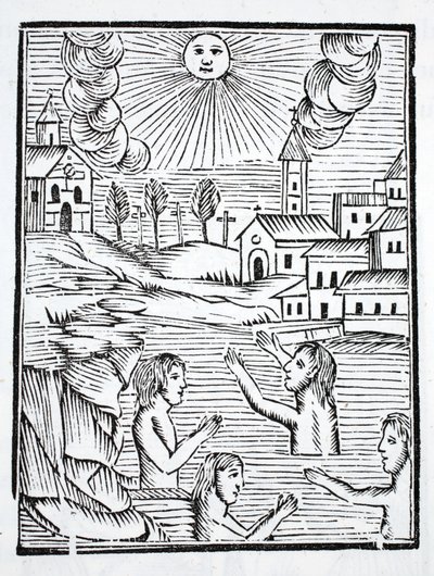 The Healing Waters of Alise, Bourgogne, the Deathplace of Saint Reine, are Visited by the Sick by French School