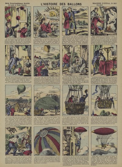 The history of balloons by French School