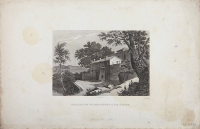 The House of Napoleon on the Island of Elba by French School