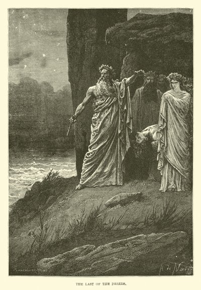 The Last of the Druids by French School
