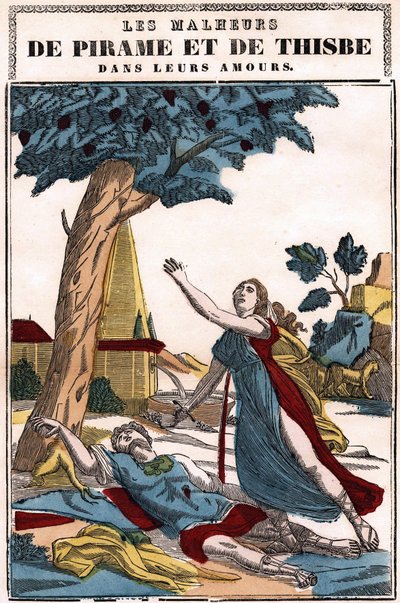 The Misfortunes of Pyramus and Thisbe in Their Love, Told by Ovid in 