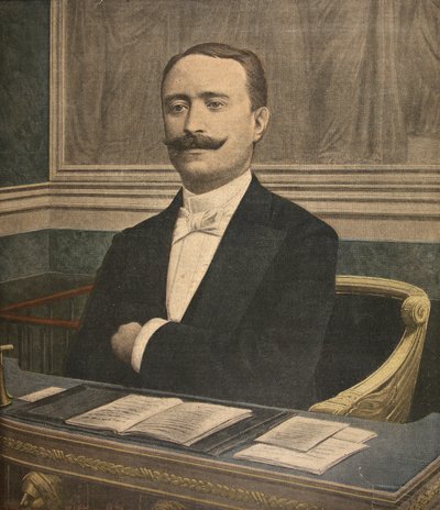 The New President of the Chambre des Deputes: Paul Deschanel by French School