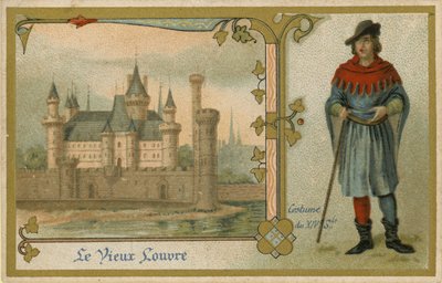 The Old Louvre by French School