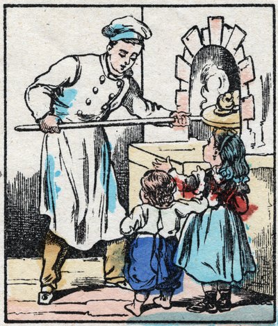 The Pastry Maker. Engraving in 