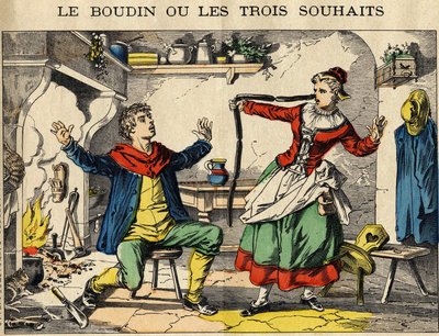The pudding or the three wishes (or ridiculous wishes) by French School