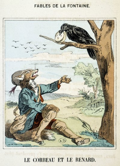 The raven and the fox - in 