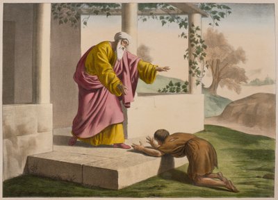 The Return of the Prodigal Son by French School