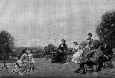 The shot. Engraving after the painting by Jules Frederic Ballavoine (1844-after 1914). Engraving in "Le Monde Illustre" No. 1194 of 14 February 1880. by French School