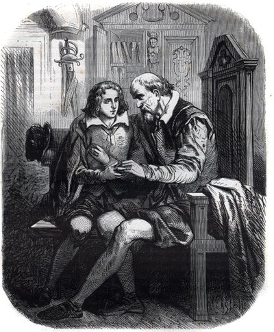 The sins of Pope Pius II (Enea Silvio Piccolomini, Aeneas Sylvius) by French School