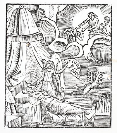 The State of Man Dying in the Grace of God by French School