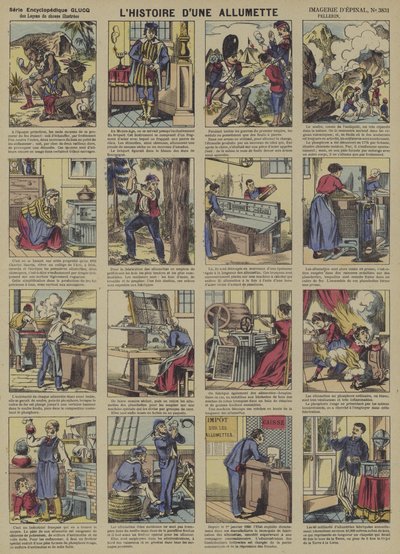 The story of a match by French School