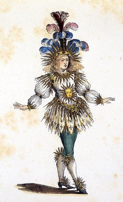 The Sun King in Theater Costume. 18th century by French School