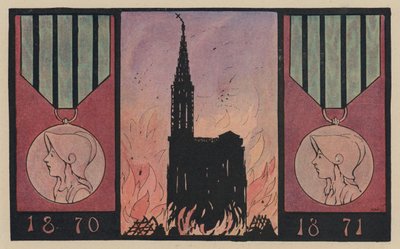The Terrible Year of the Franco-Prussian War in Alsace by French School