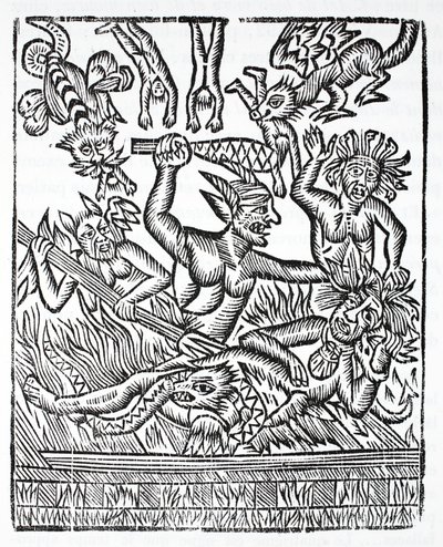 The Treatment of the Soul by Demons, Suffering and Exasperated by French School