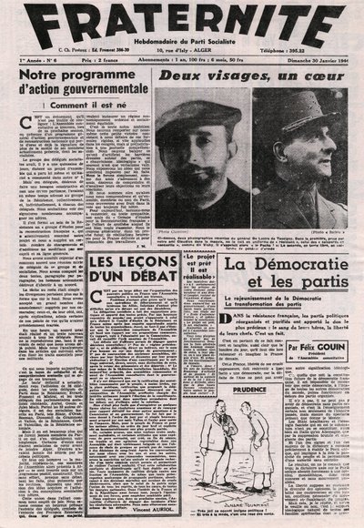 The underground life of the Socialist Party by French School