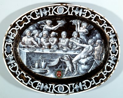 The Wedding Feast of Psyche by French School