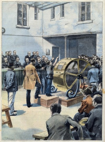 The wheel of Fortune. Bond Draw at Credit Foncier de France, in 