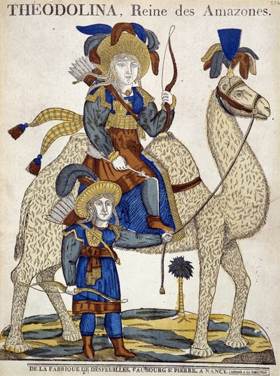 Theodolina, Queen of the Amazon. Image of Epinal by French School
