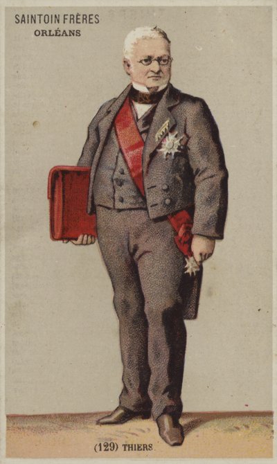 Thiers by French School
