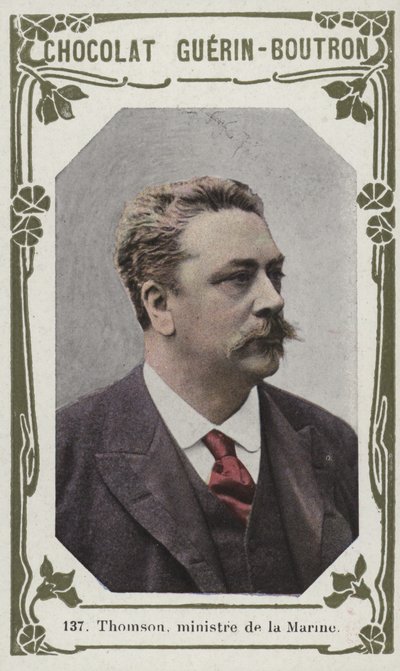 Minister of the Navy Thomson by French School
