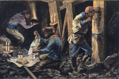 Three miners are buried alive in America, from the newspaper 